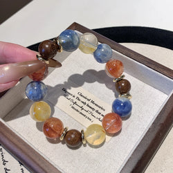 Dopamine Crystal Bracelet - Multi-Gemstone & Blue Kyanite