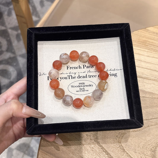 Multi-Gemstone Bracelet - Kyanite & Golden Tiger Eye Crystal Beads