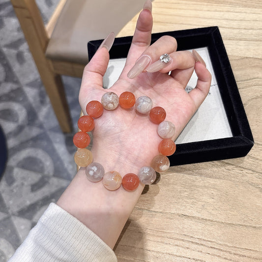 Multi-Gemstone Bracelet - Kyanite & Golden Tiger Eye Crystal Beads